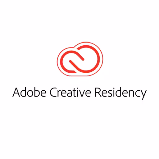 The logo of our partner Adobe Creative Residency