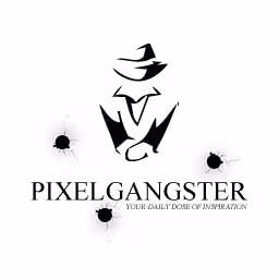 The logo of our partner Pixelgangster