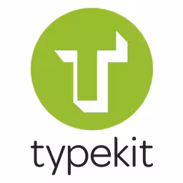 The logo of our partner Typekit