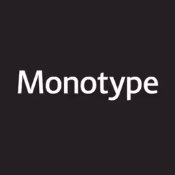 The logo of our partner Monotype