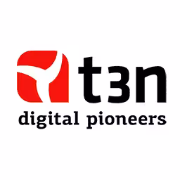 The logo of our partner t3n