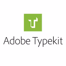 The logo of our partner Typekit
