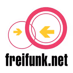 The logo of our partner Freifunk (Wifi Partner)