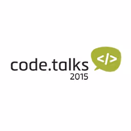 The logo of our partner code.talks