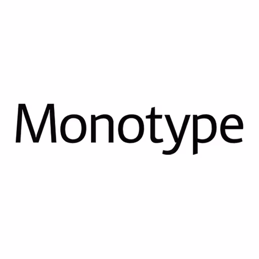 The logo of our partner Monotype