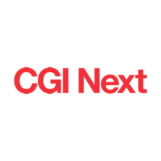 The logo of our partner CGI Next