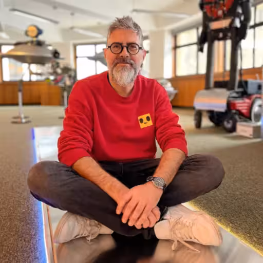 The logo of the side event Lunch-Break Session: Midlife Robots – Jan De Coster