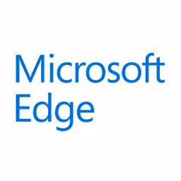The logo of our partner Microsoft Edge