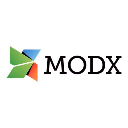 The logo of the side event MODX meetup