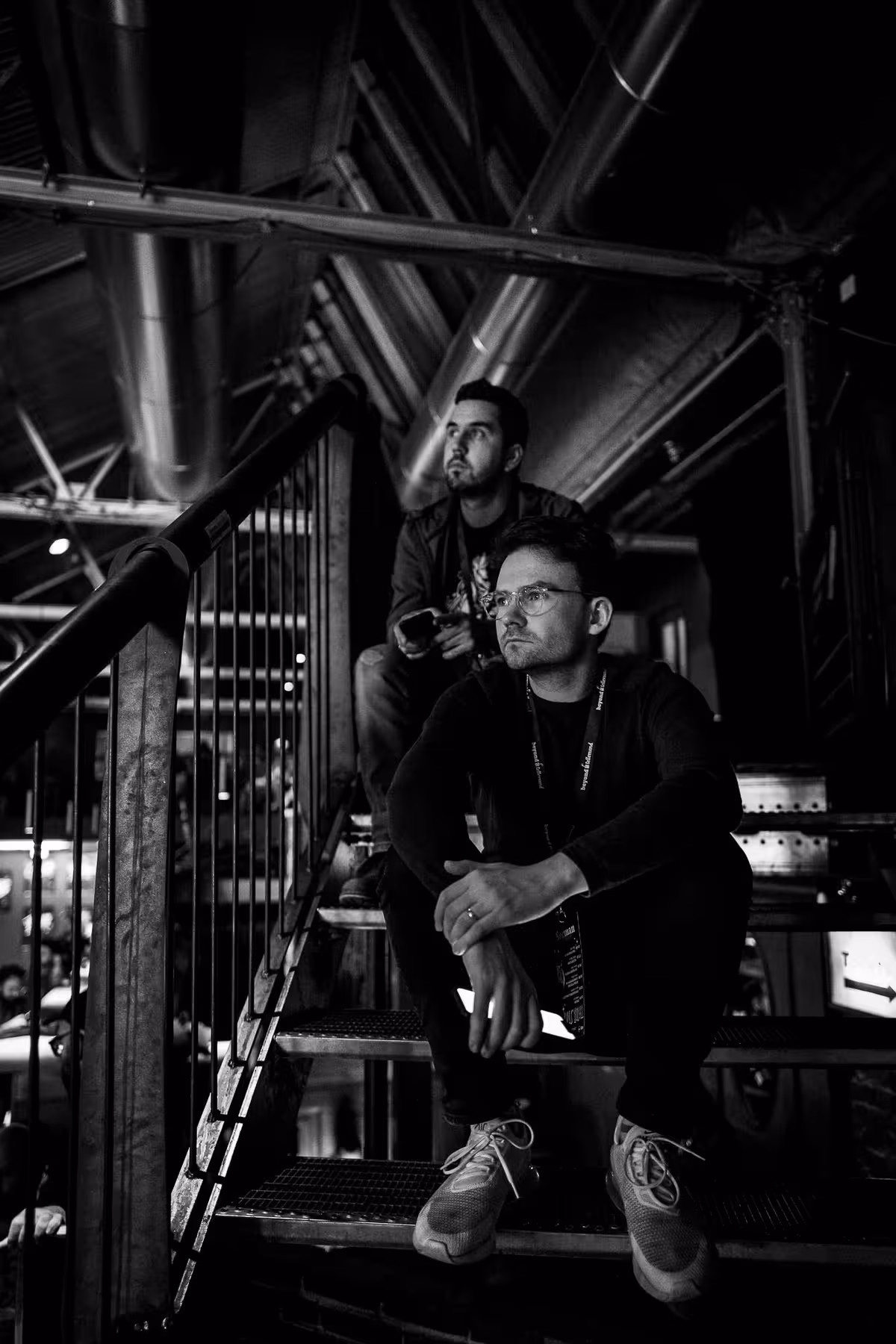 Photo of Bastian Allgeier taken at beyond tellerrand in Berlin 2019 by Florian Ziegler