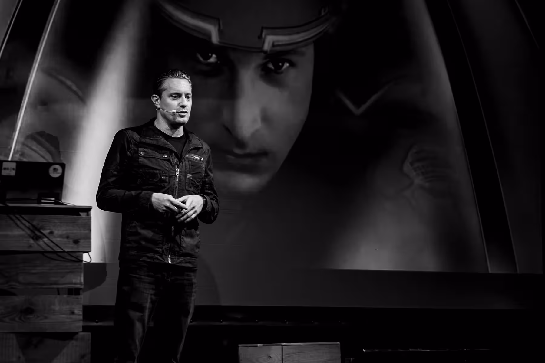 Photo of Burton Rast taken at beyond tellerrand in Berlin 2019 by Florian Ziegler