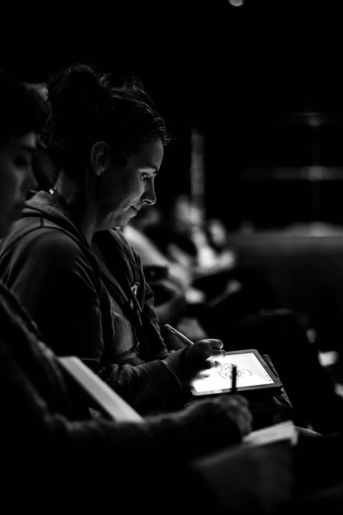 Photo of Eva-Lotta Lamm taken at beyond tellerrand in Berlin 2019 by Florian Ziegler
