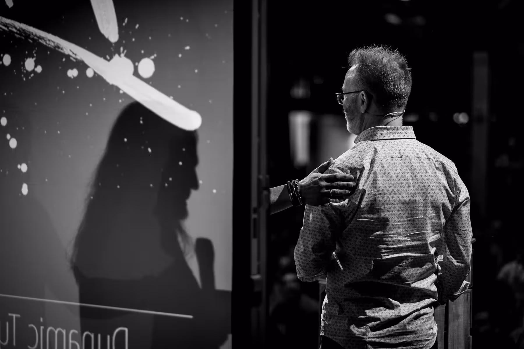 Photo of Jason Pamental taken at beyond tellerrand in Berlin 2019 by Florian Ziegler