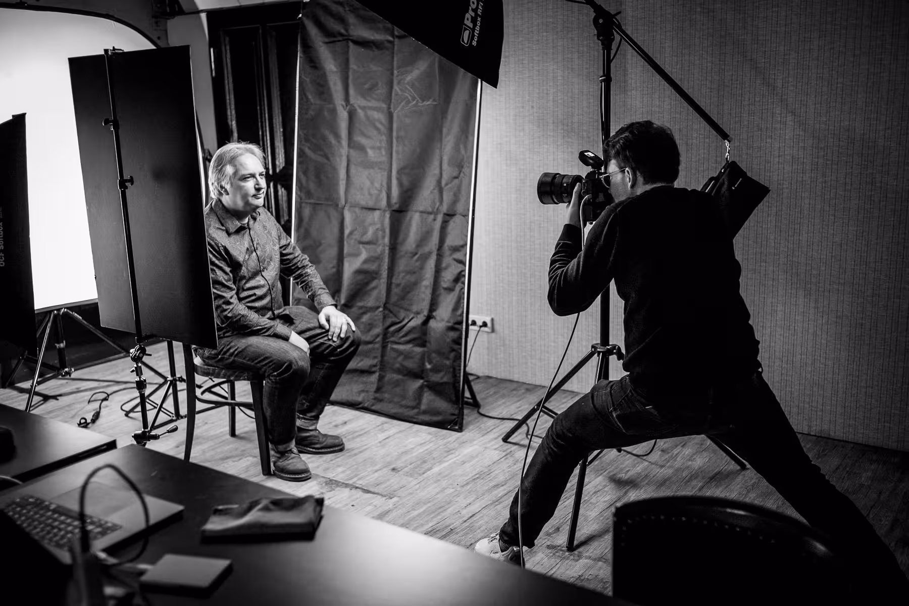 Photo of Jeremy Keith taken at beyond tellerrand in Berlin 2019 by Florian Ziegler