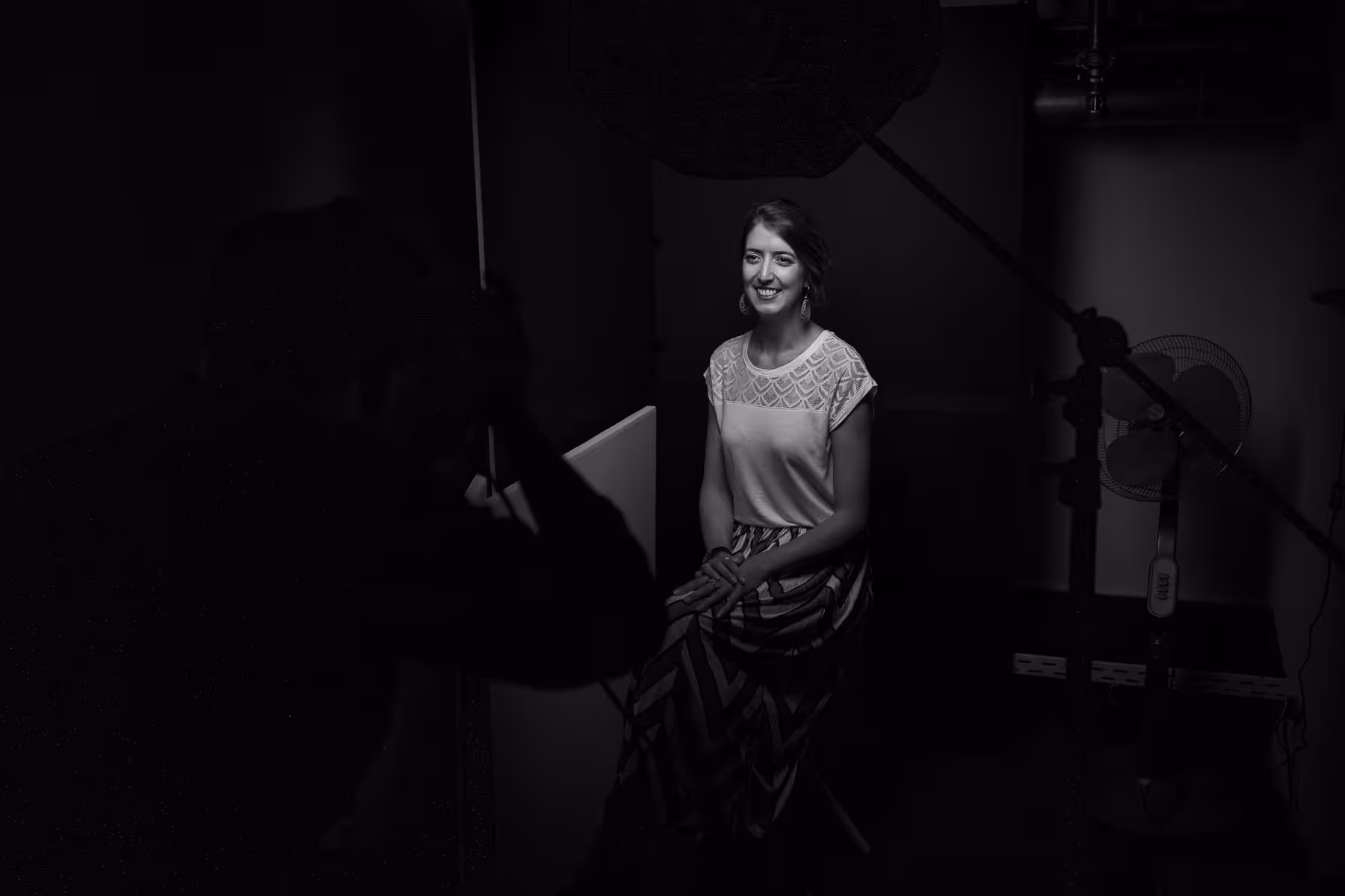 Photo of Nadieh Bremer taken at beyond tellerrand in Berlin 2022 by Florian Ziegler