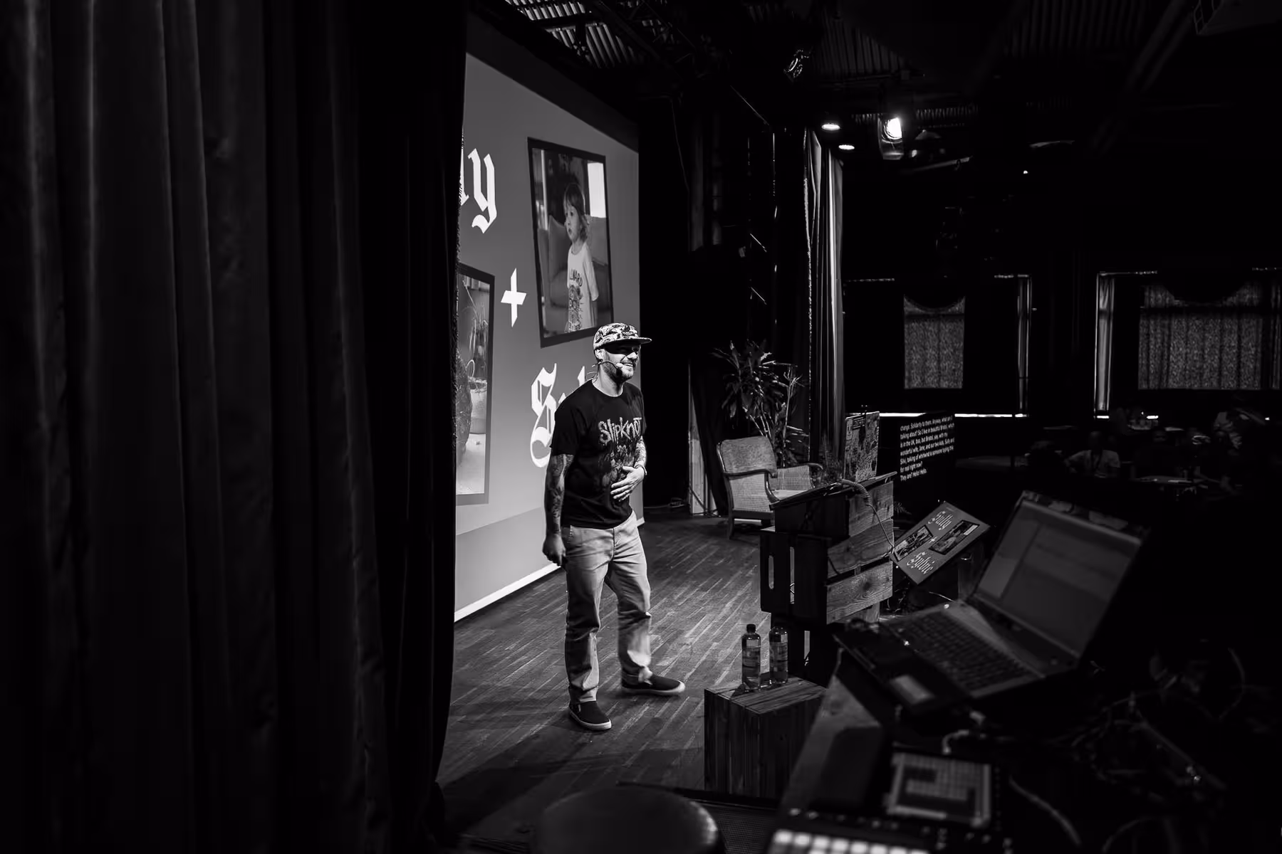 Photo of Gavin Strange taken at beyond tellerrand in Berlin 2022 by Florian Ziegler