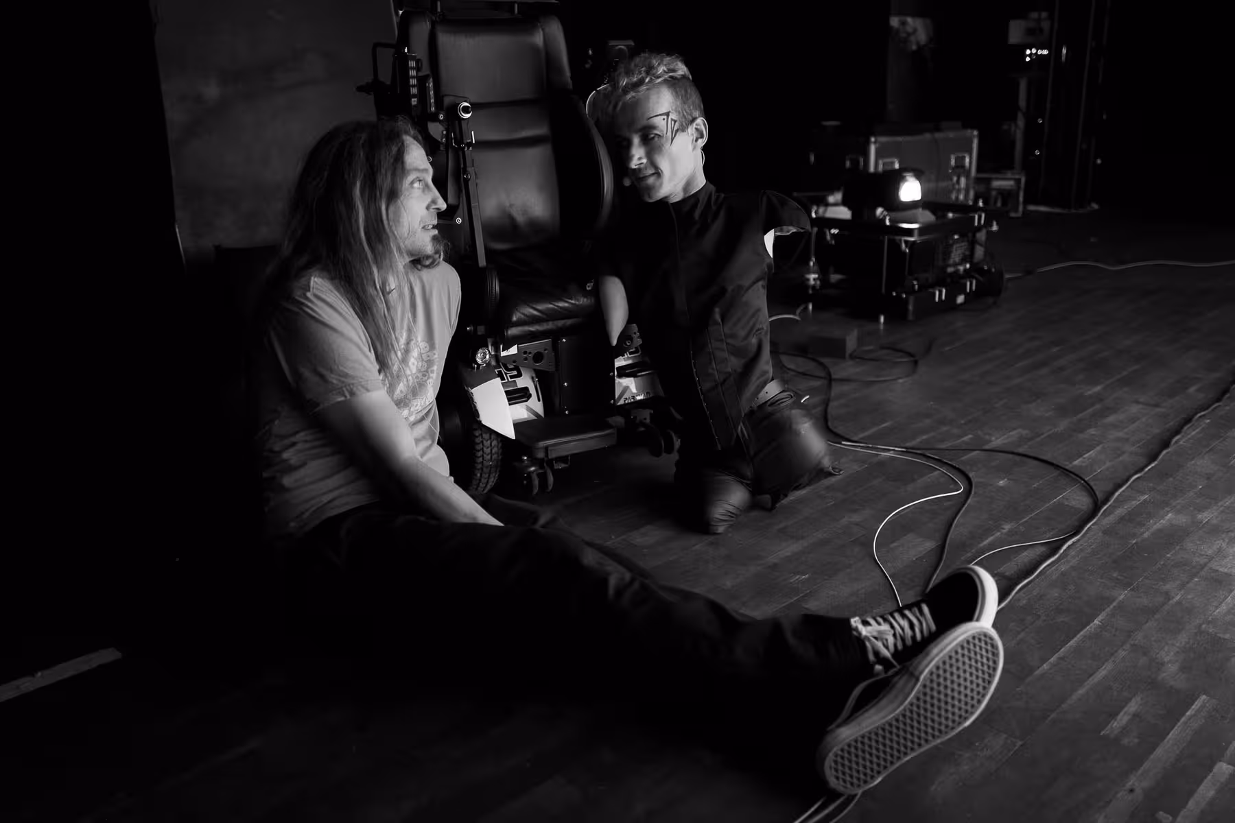 Photo of Janis McDavid taken at beyond tellerrand in Berlin 2022 by Florian Ziegler