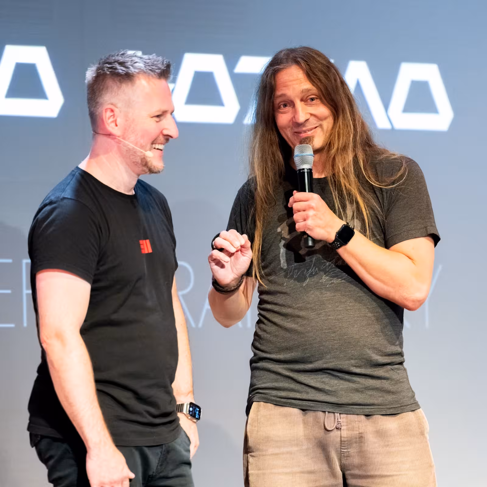 Photo of Robert Hranitzky taken at beyond tellerrand in Berlin 2023 by Martin Kraft