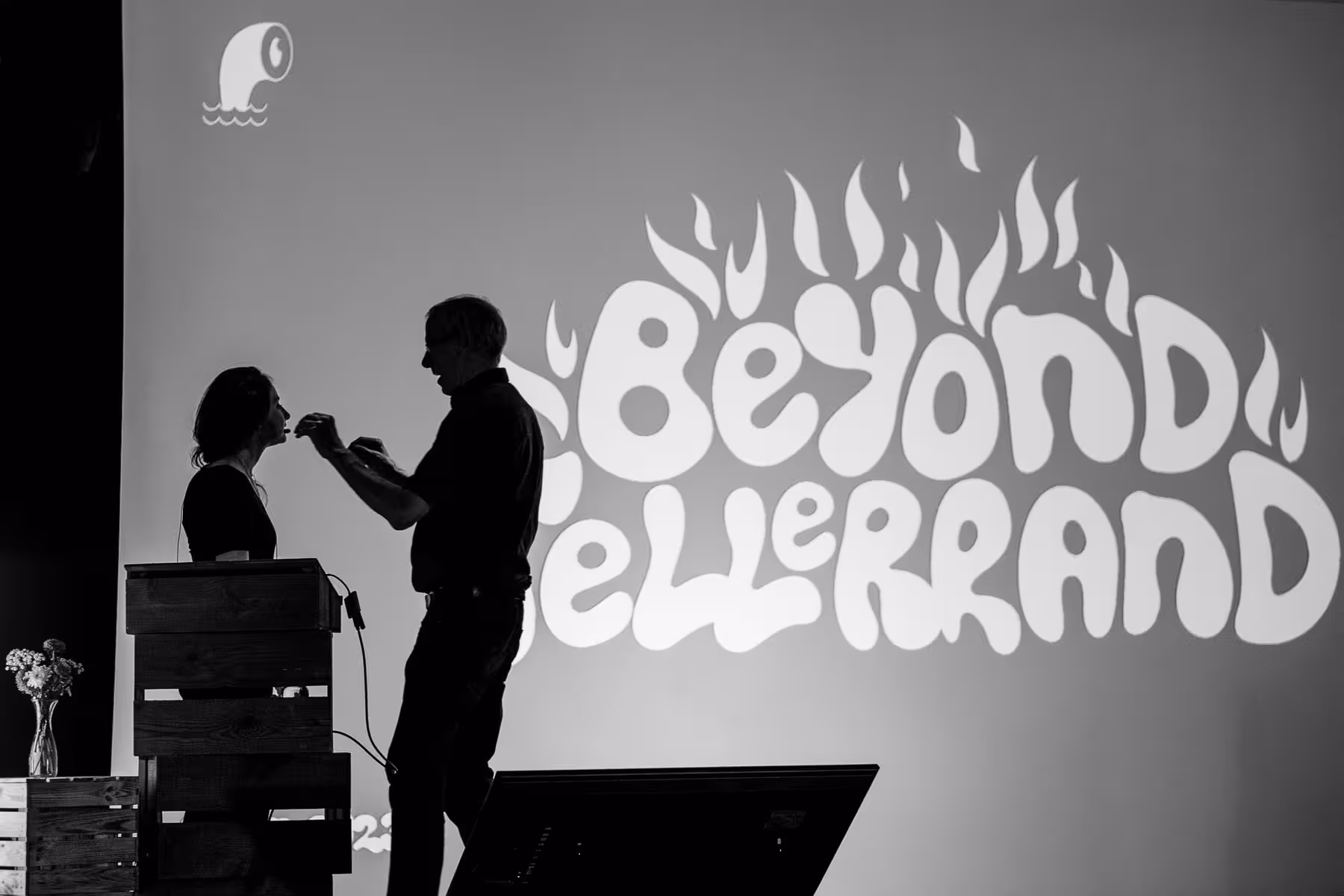 Photo of Emily Anhalt taken at beyond tellerrand in Berlin 2023 by Florian Ziegler