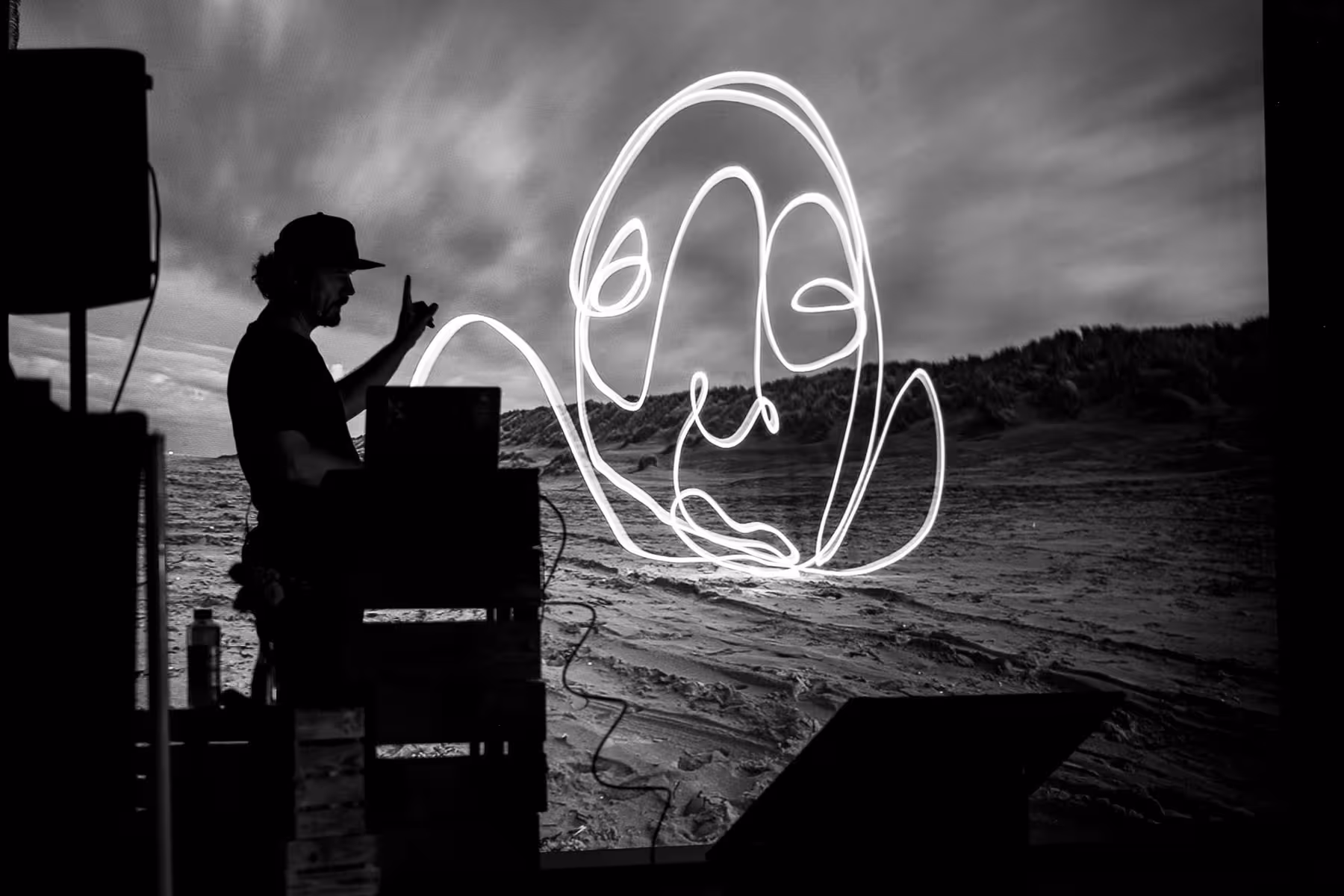 Photo of Niels Kiené taken at beyond tellerrand in Berlin 2023 by Florian Ziegler