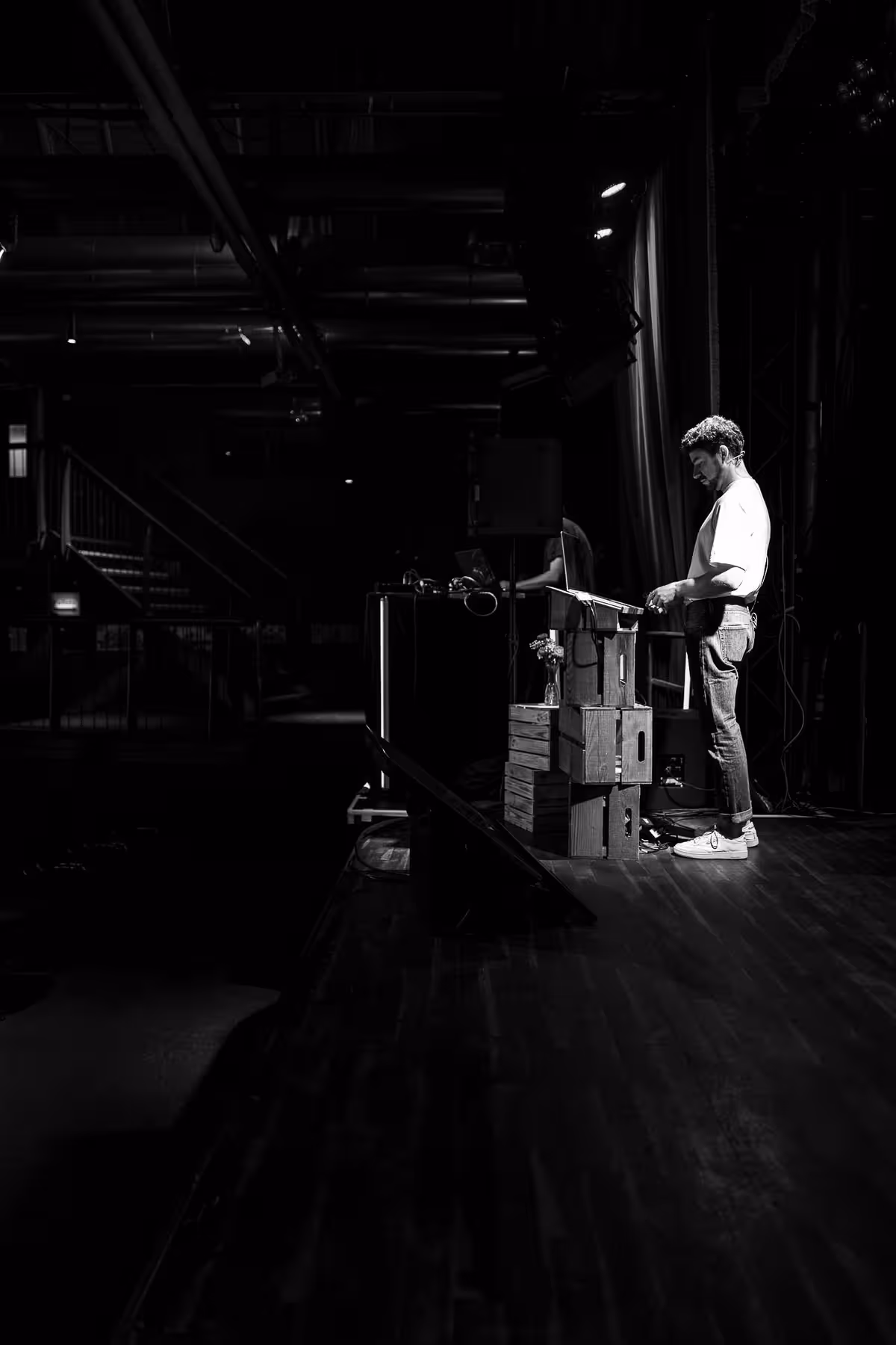 Photo of Guillaume Kurkdjian taken at beyond tellerrand in Berlin 2023 by Florian Ziegler