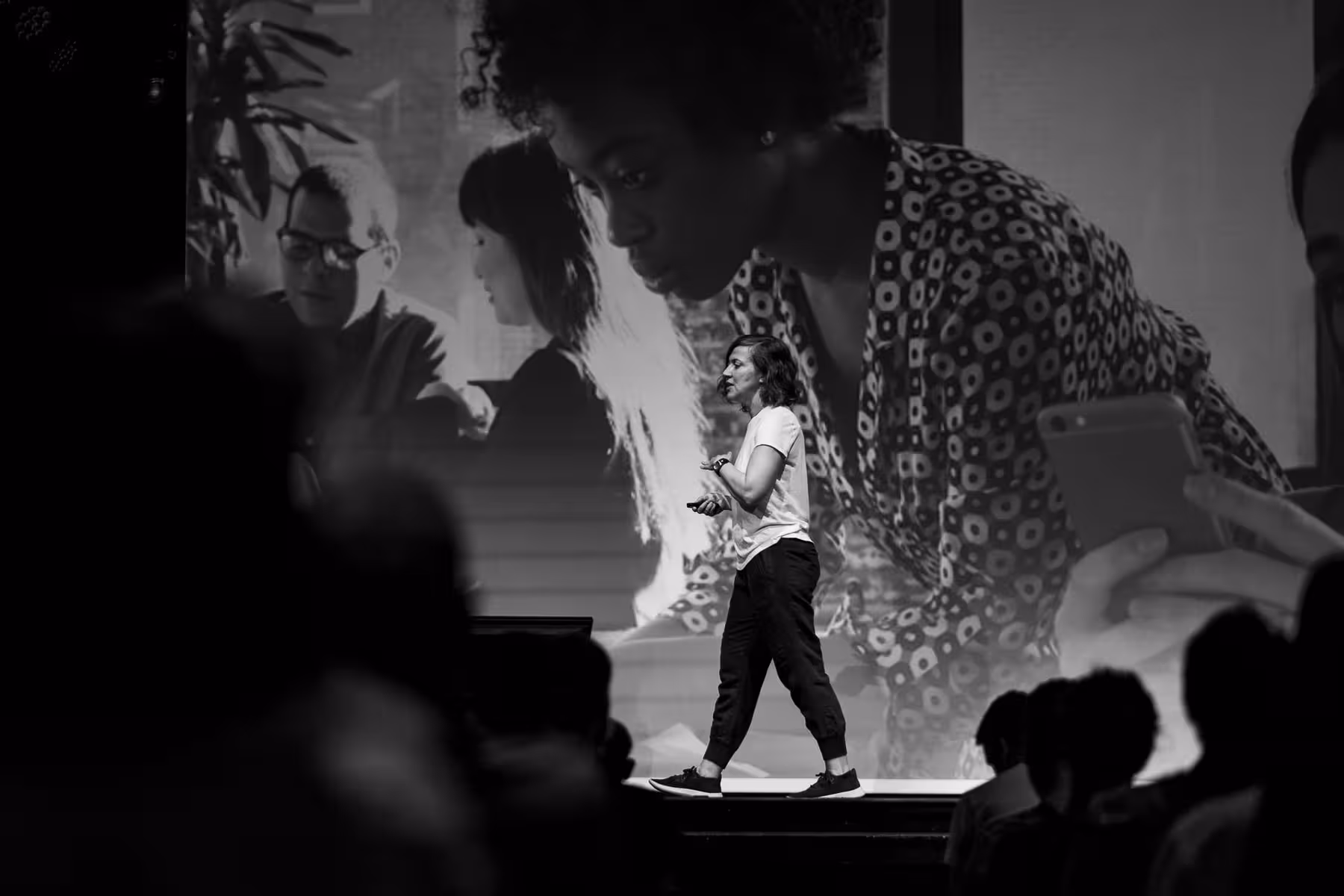 Photo of Tammy Everts taken at beyond tellerrand in Berlin 2023 by Florian Ziegler