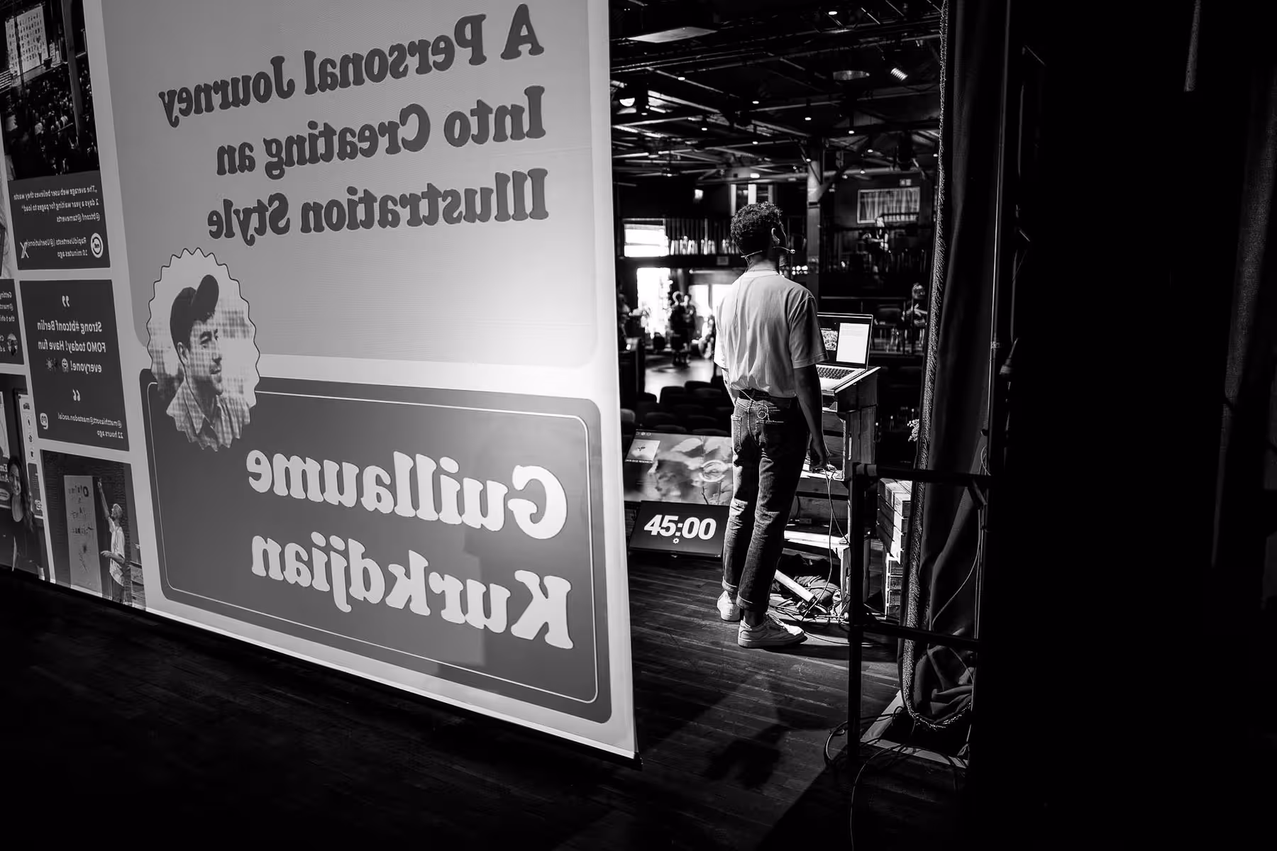 Photo of Guillaume Kurkdjian taken at beyond tellerrand in Berlin 2023 by Florian Ziegler