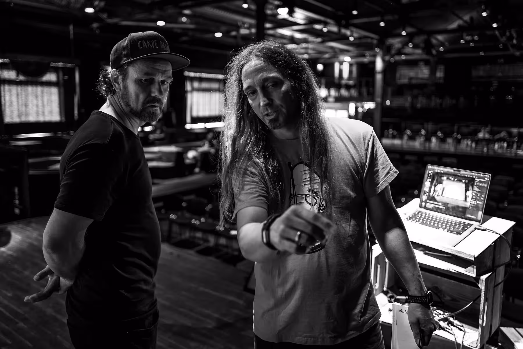 Photo of Niels Kiené taken at beyond tellerrand in Berlin 2023 by Florian Ziegler