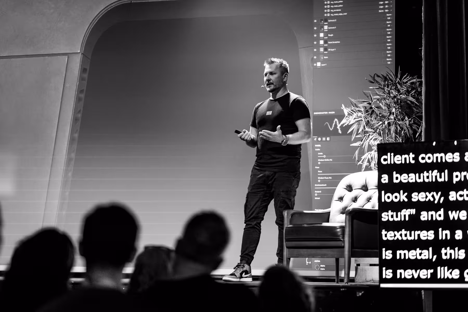 Photo of Robert Hranitzky taken at beyond tellerrand in Berlin 2023 by Florian Ziegler