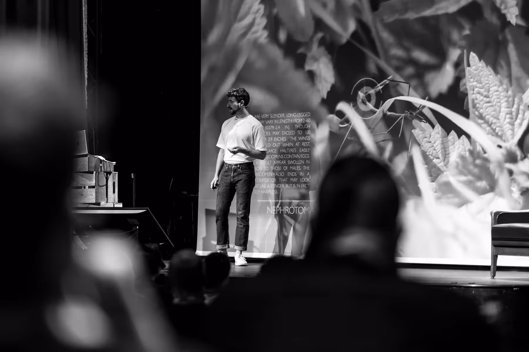 Photo of Guillaume Kurkdjian taken at beyond tellerrand in Berlin 2023 by Florian Ziegler