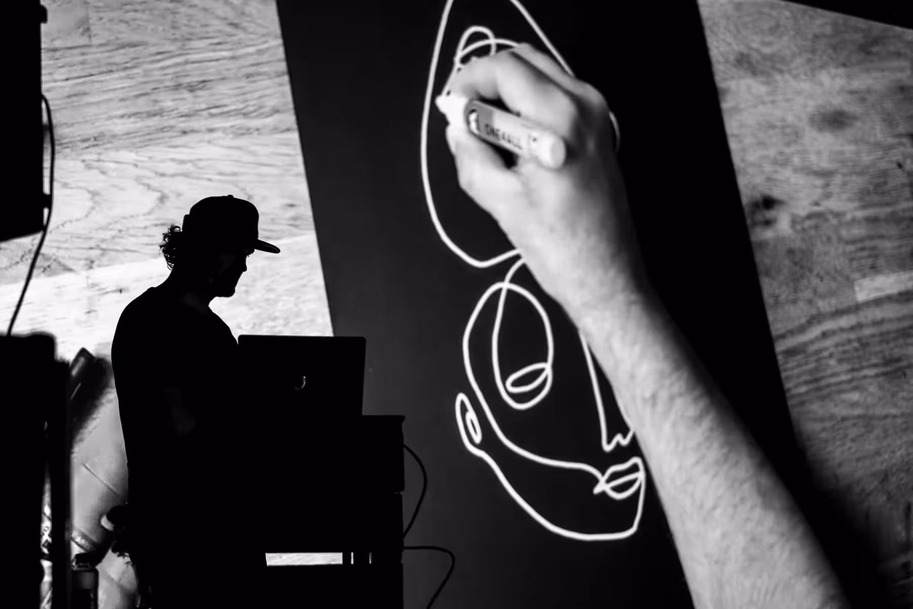 Photo of Niels Kiené taken at beyond tellerrand in Berlin 2023 by Florian Ziegler