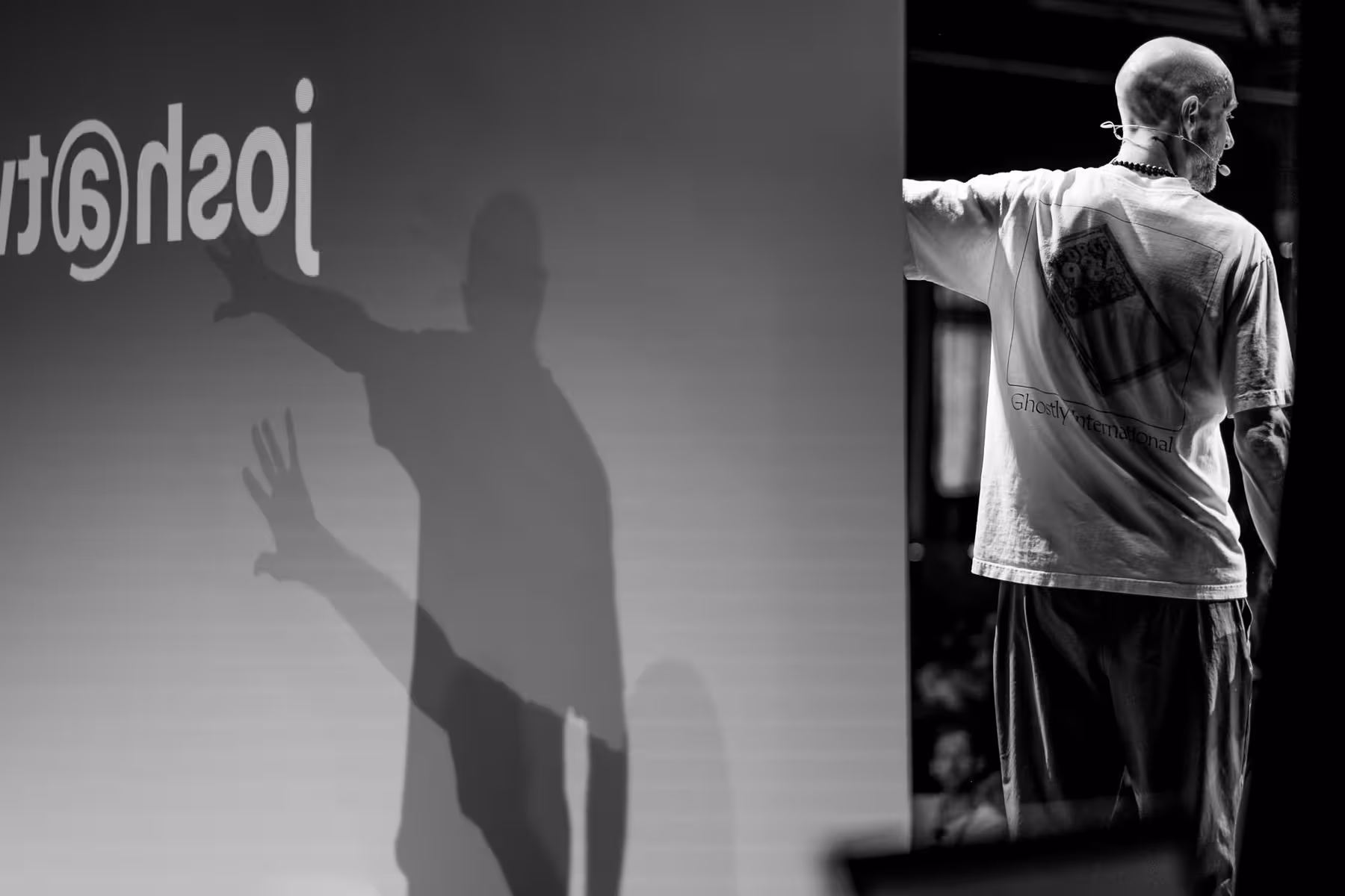 Photo of Josh Brewer taken at beyond tellerrand in Berlin 2023 by Florian Ziegler