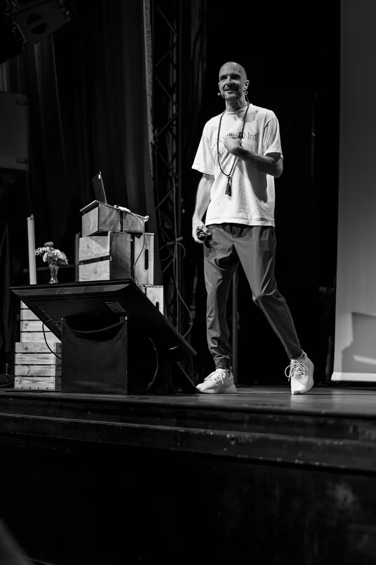 Photo of Josh Brewer taken at beyond tellerrand in Berlin 2023 by Florian Ziegler