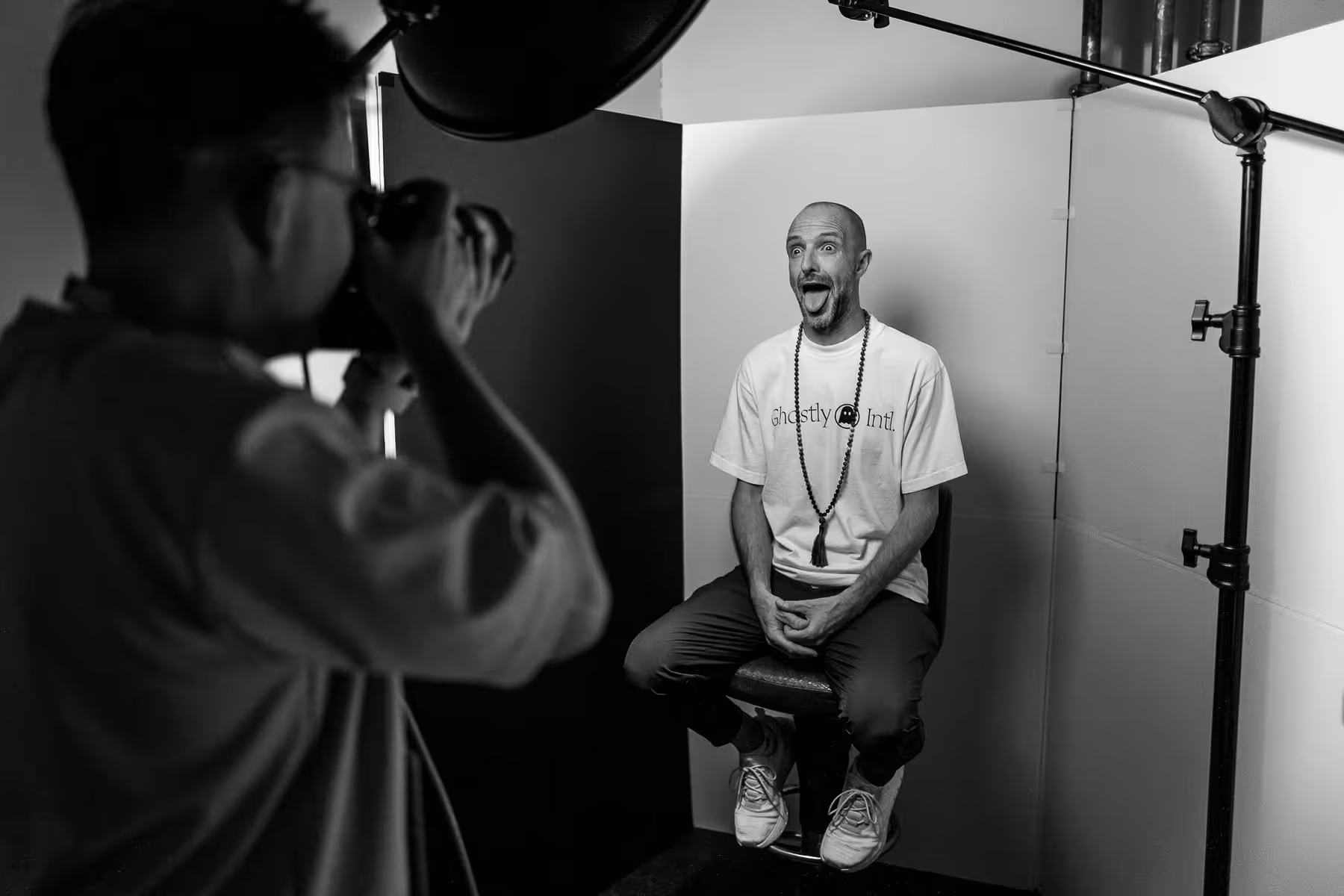 Photo of Josh Brewer taken at beyond tellerrand in Berlin 2023 by Florian Ziegler