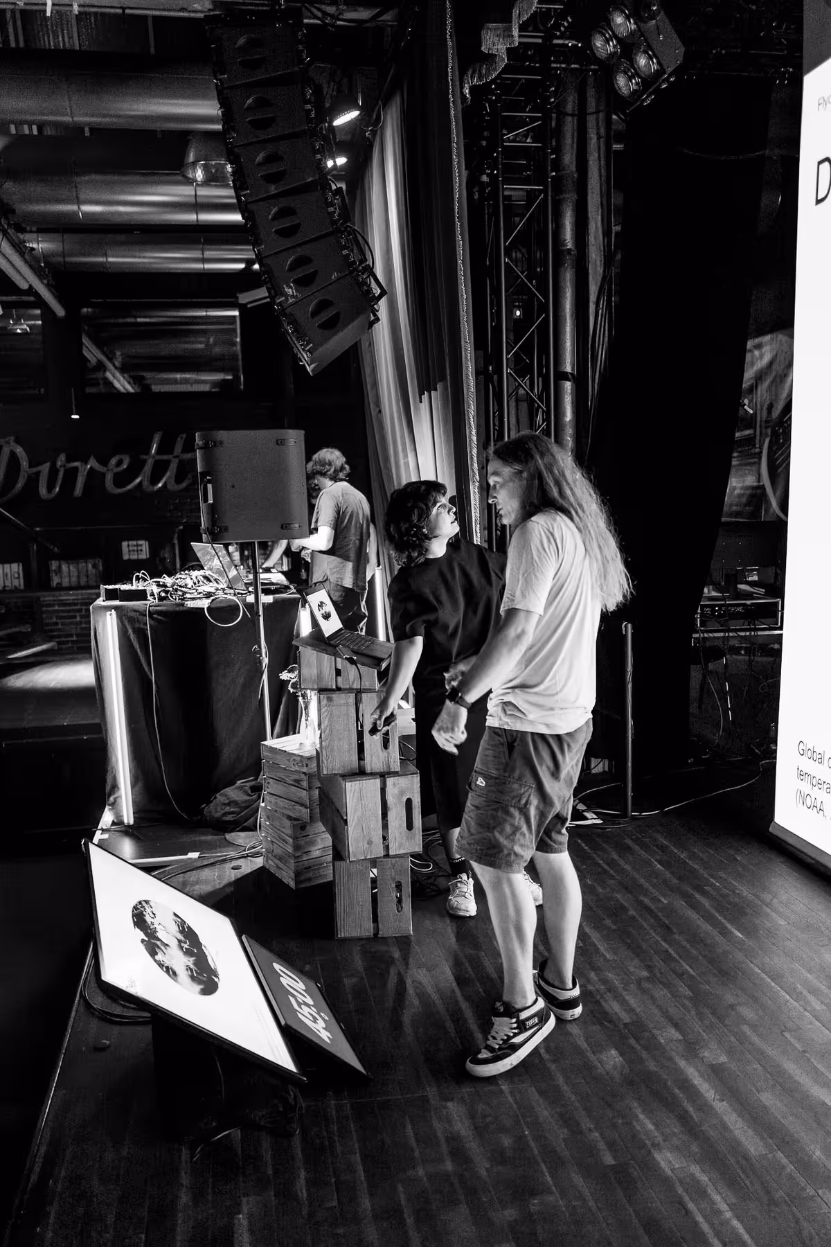 Photo of Yasaman Sheri taken at beyond tellerrand in Berlin 2023 by Florian Ziegler