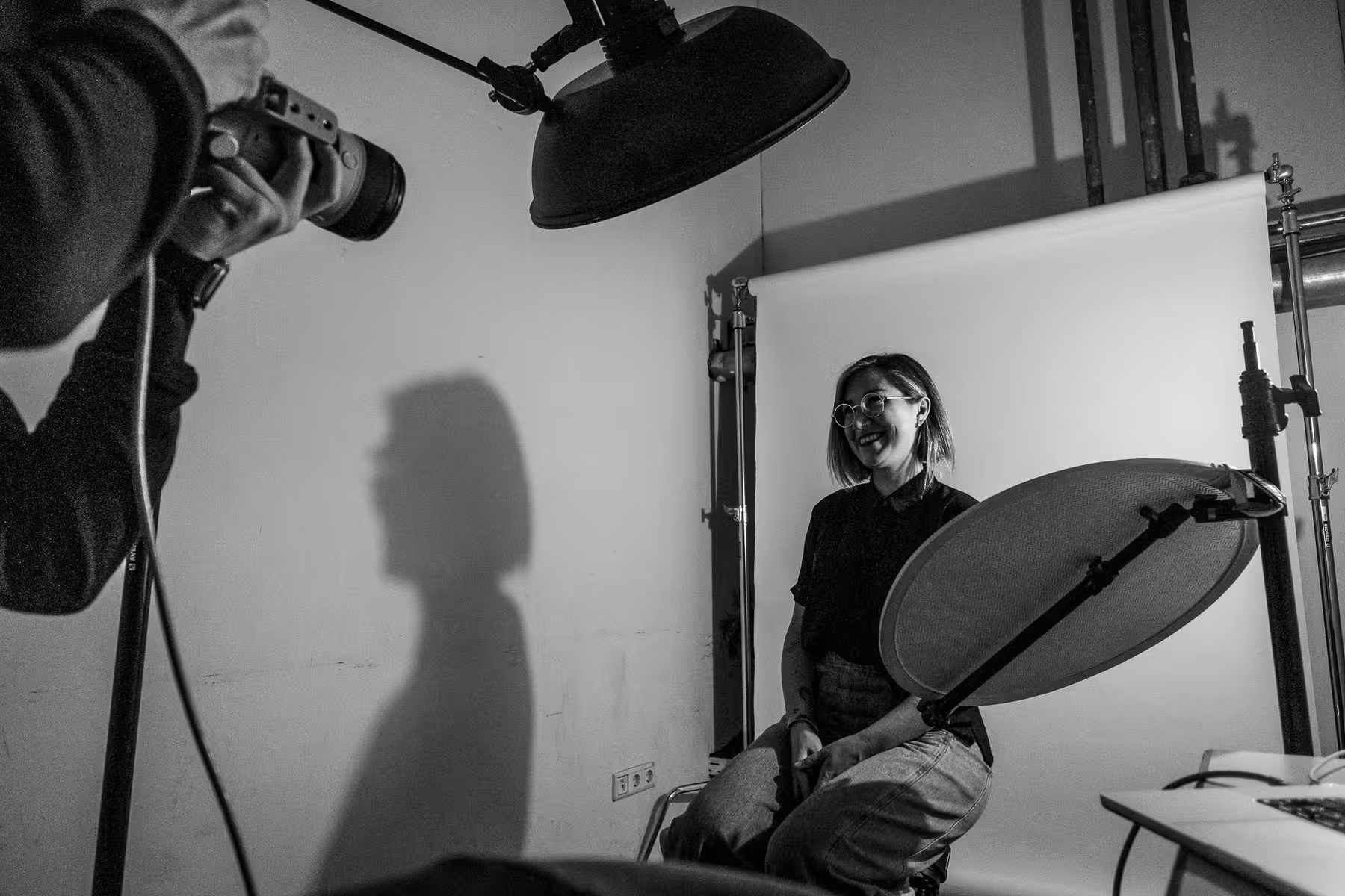 Photo of Jessica Hische taken at beyond tellerrand in Berlin 2024 by Florian Ziegler