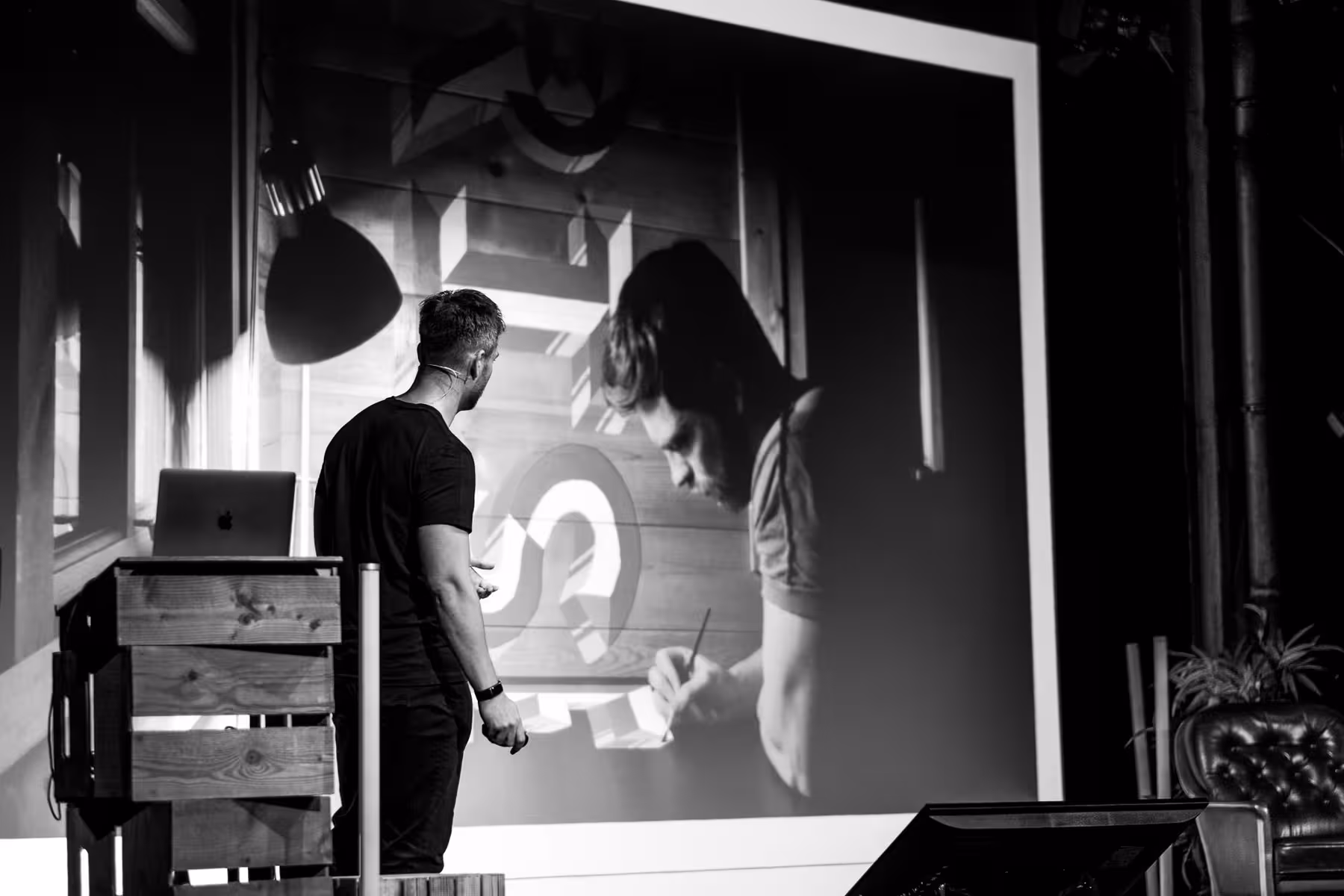 Photo of Craig Black taken at beyond tellerrand in Berlin 2024 by Florian Ziegler