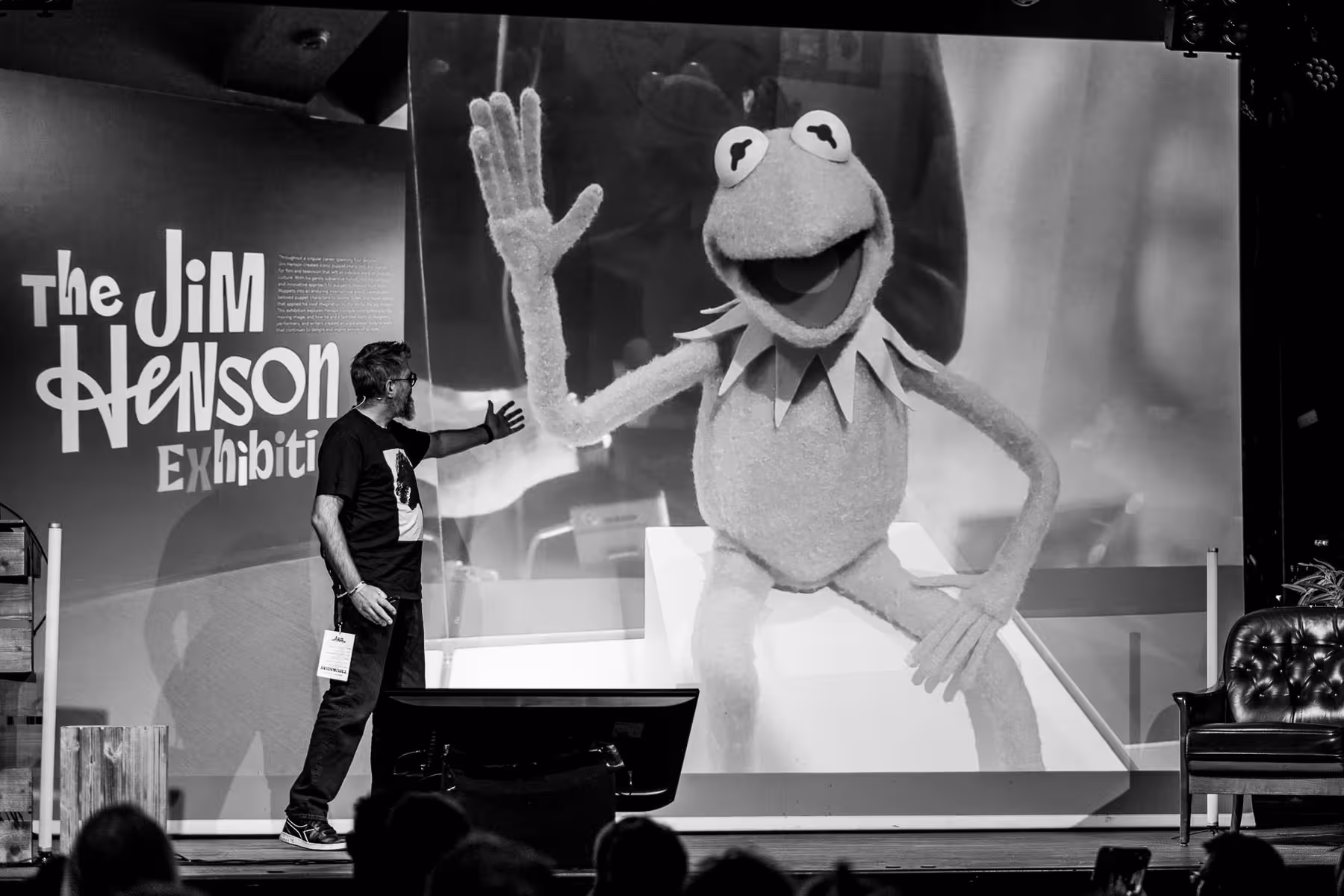 Photo of Jan De Coster taken at beyond tellerrand in Berlin 2024 by Florian Ziegler