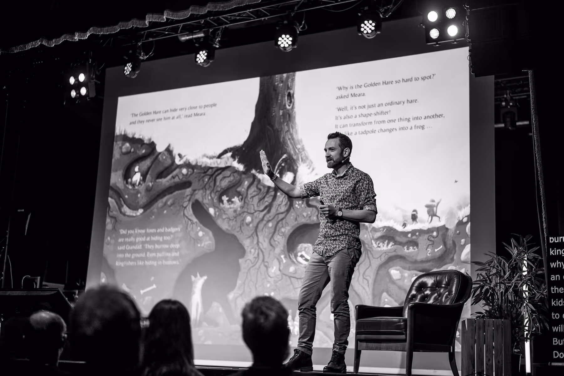Photo of Paddy Donnelly taken at beyond tellerrand in Berlin 2024 by Florian Ziegler