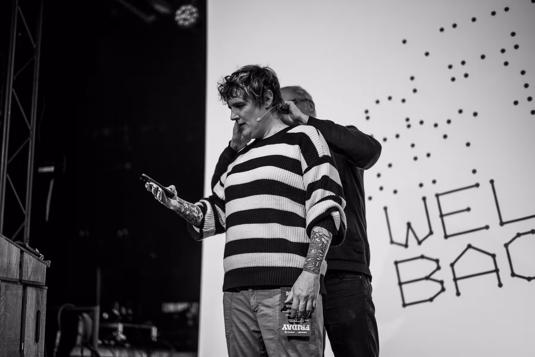 Photo of Miriam Suzanne taken at beyond tellerrand in Berlin 2024 by Florian Ziegler