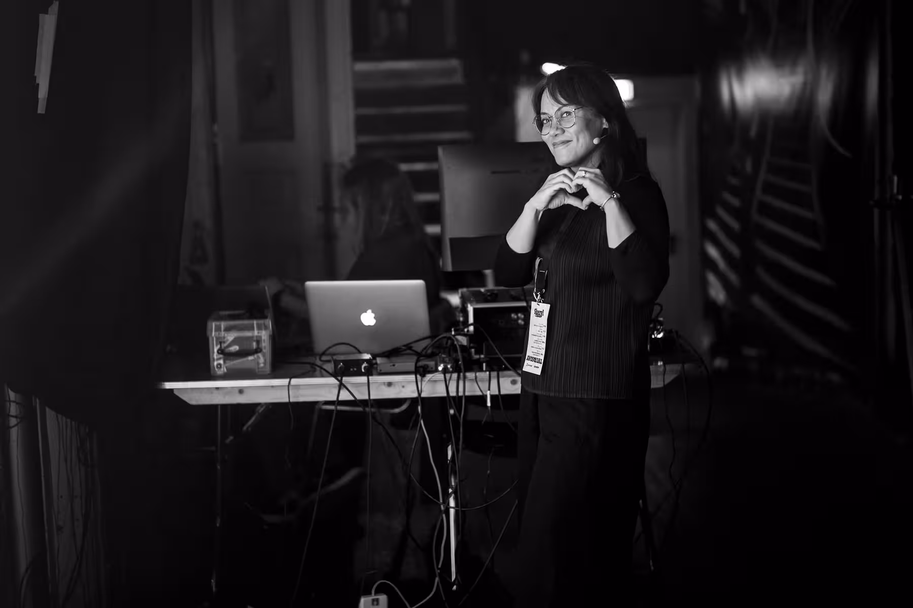 Photo of Sheryl Cababa taken at beyond tellerrand in Berlin 2024 by Florian Ziegler