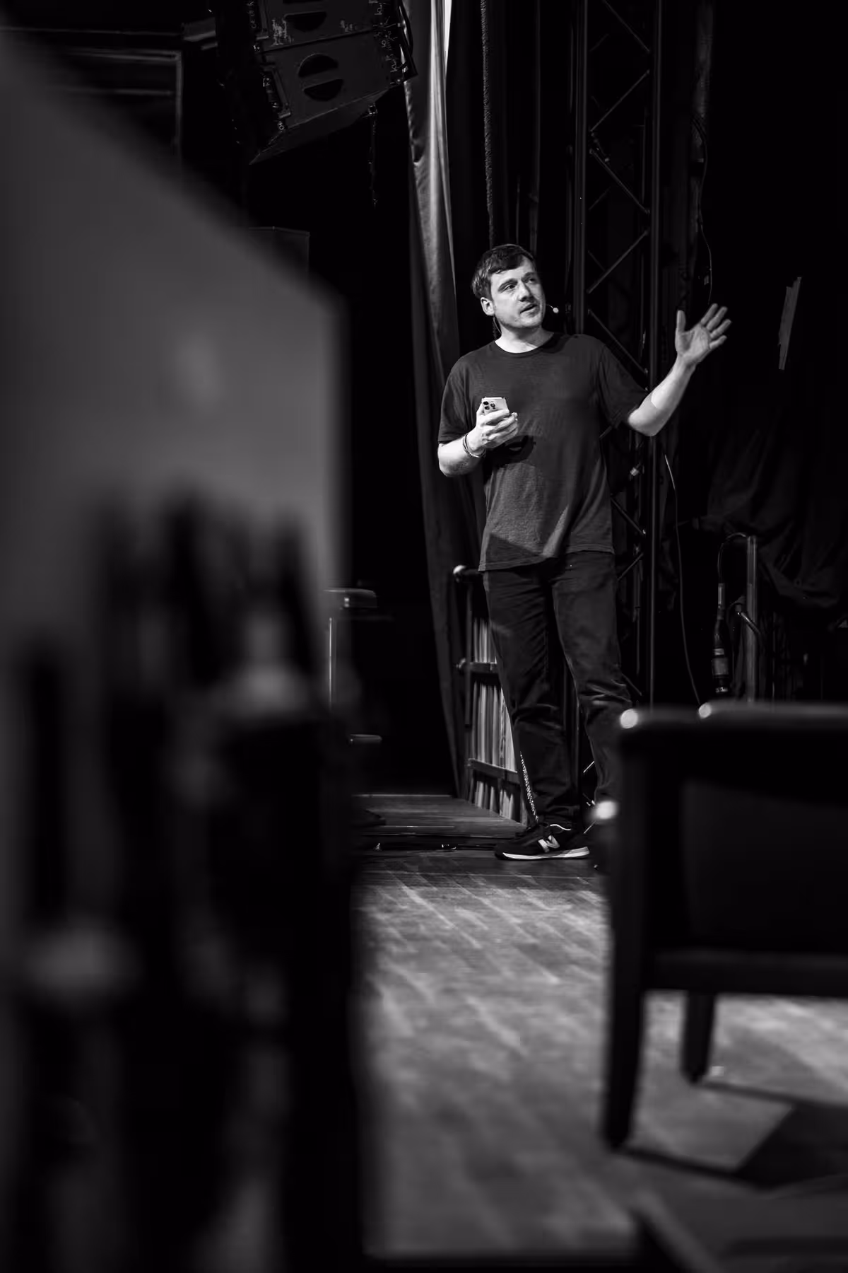 Photo of Hidde de Vries taken at beyond tellerrand in Berlin 2024 by Florian Ziegler