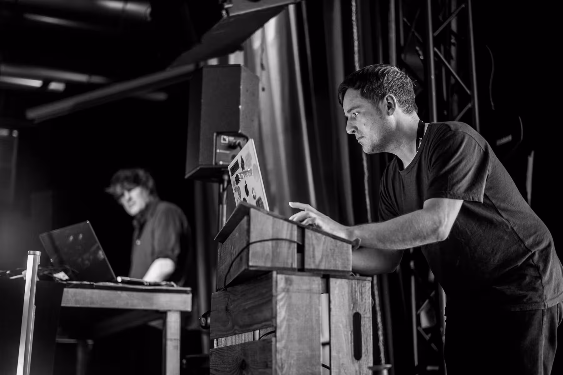 Photo of Hidde de Vries taken at beyond tellerrand in Berlin 2024 by Florian Ziegler