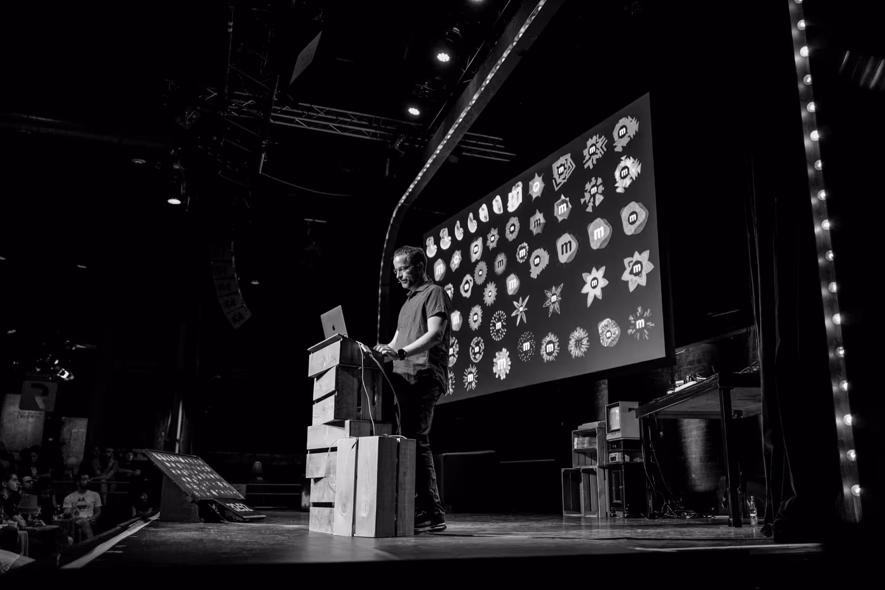 Photo of Wesley Grubbs taken at beyond tellerrand in Düsseldorf 2018 by Florian Ziegler