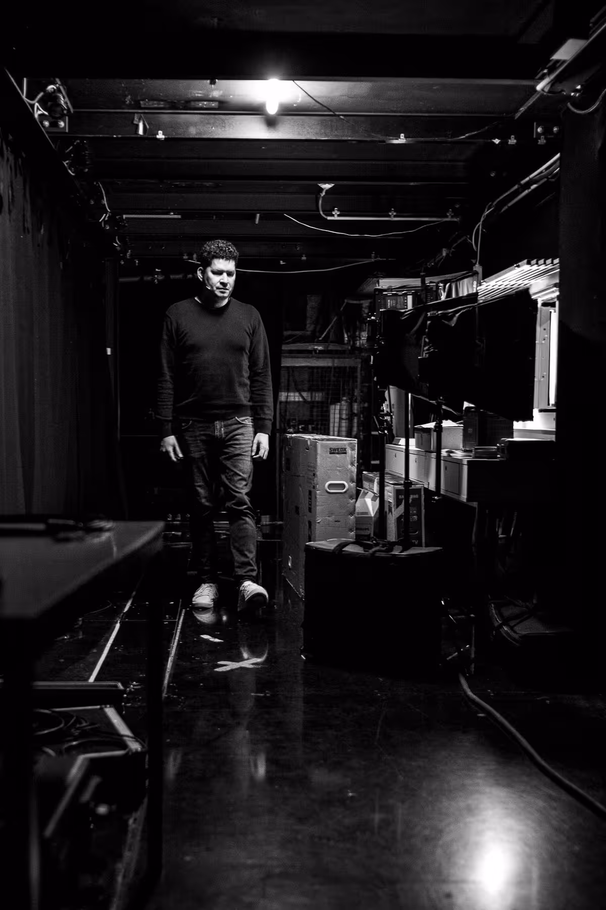 Photo of Stephen Hay taken at beyond tellerrand in Düsseldorf 2019 by Florian Ziegler