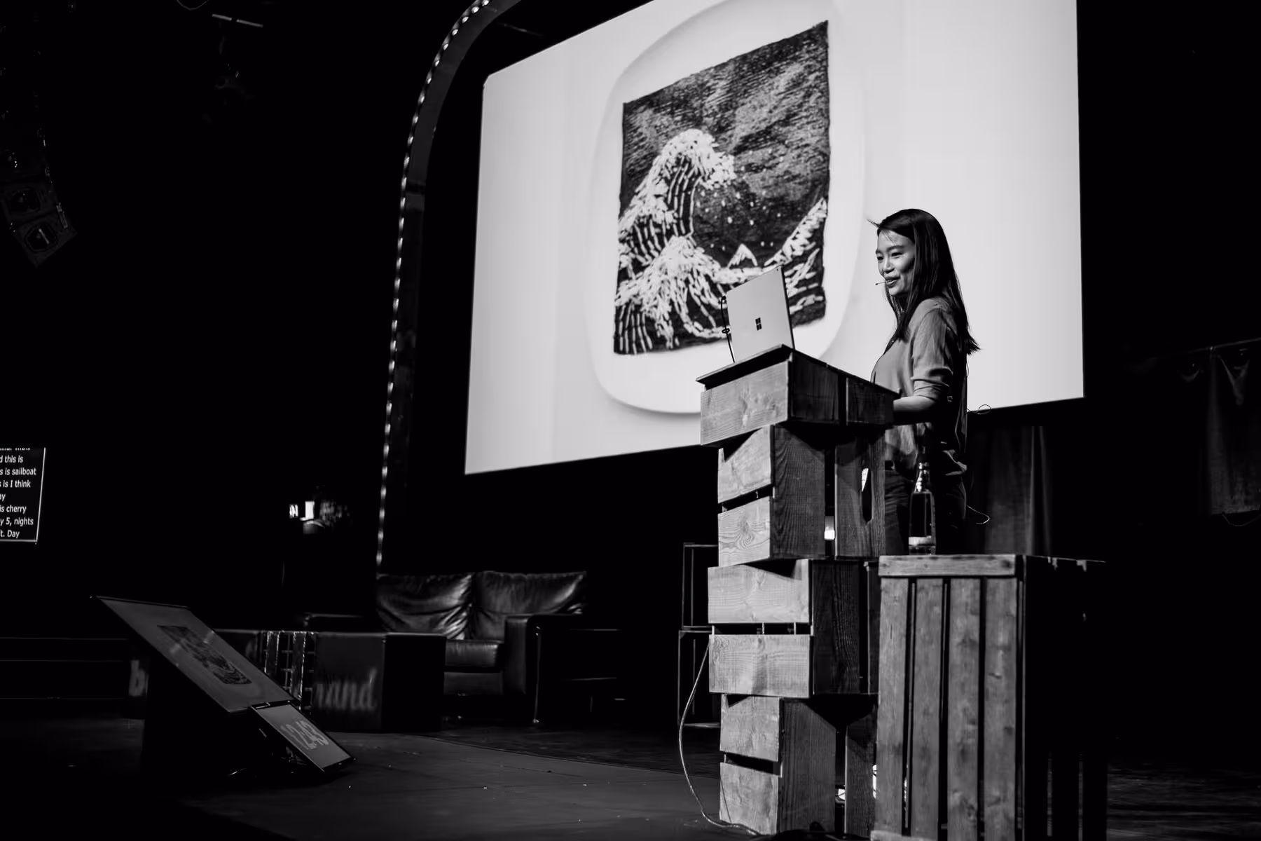 Photo of Red Hong Yi taken at beyond tellerrand in Düsseldorf 2019 by Florian Ziegler