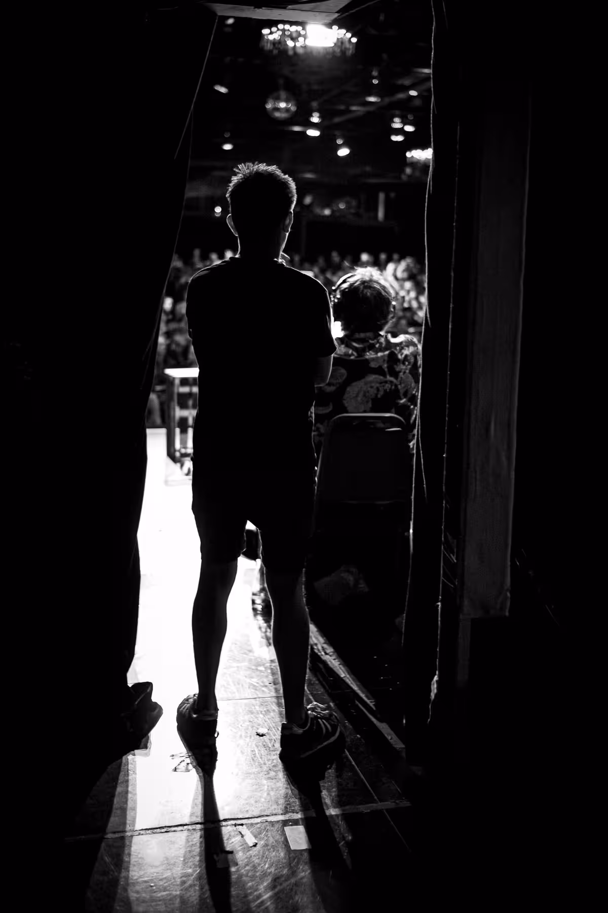 Photo of Heydon Pickering taken at beyond tellerrand in Düsseldorf 2019 by Florian Ziegler