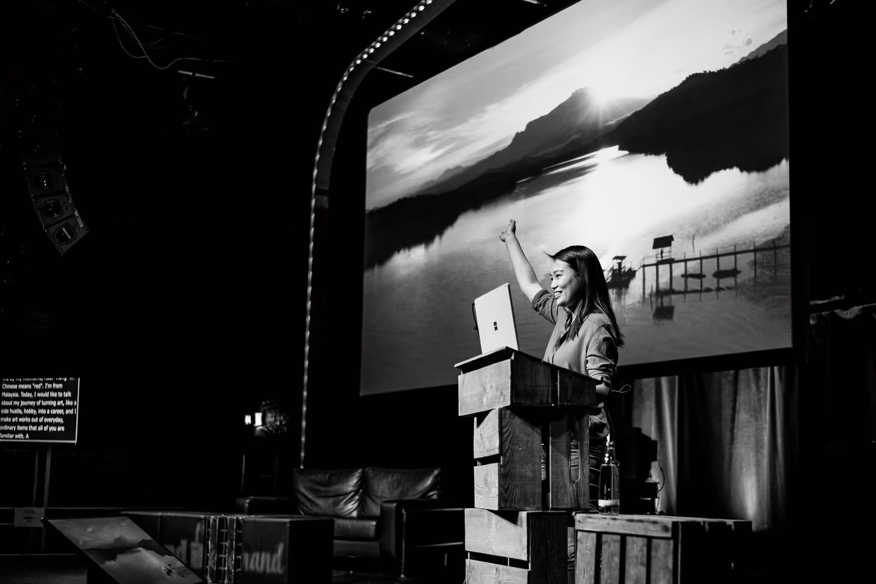 Photo of Red Hong Yi taken at beyond tellerrand in Düsseldorf 2019 by Florian Ziegler