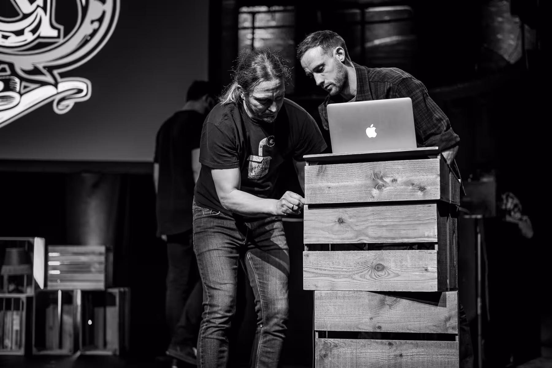 Photo of Harry Roberts taken at beyond tellerrand in Düsseldorf 2021 by Florian Ziegler