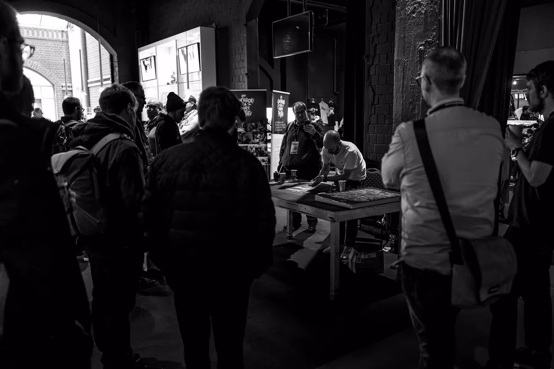 Photo of Rob Draper taken at beyond tellerrand in Düsseldorf 2021 by Florian Ziegler